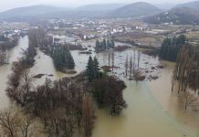 Blagaj pod vodom: rijeka Bunica poplavila stambene objekte