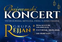 SVEČANI BAJRAMSKI KONCERT U SREBRENIKU: Večer duhovnosti i tradicije uz grupu „Rejjan“