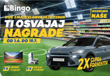 Bingo pokrenuo veliku nagradnu igru ‘Bodrimo naše’; Glavni dobitak Cupra Formentor